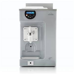 Compact shake machine provides superior performance to other machines in the same category. It allows you to vary the overrun so that you can use any type of mix and produce special and premium shakes. Interactive display communicates with operators delivering instructions and performance data.