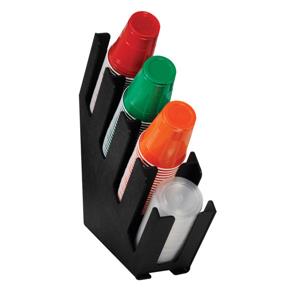 4 section countertop cup & lid organizer