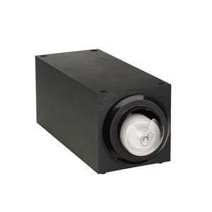 Countertop Stackable Lid Dispensing Cabinet - Black Polystyrene
