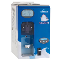 Automatic self-serve ice cream machine