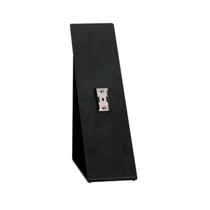 Countertop stand for (1) SFL Series portion cup or lid dispenser - Black Polystyrene