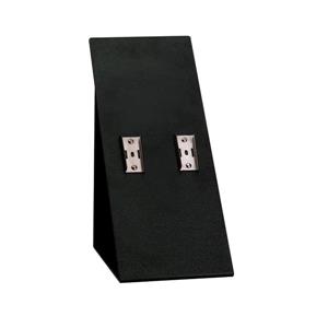 Countertop stand for (2) SFL Series portion cup or lid dispensers - Black Polystyrene