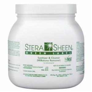 4 lb Stera-Sheen Green Label Jar.  Available individually or by the case of 4.